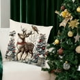 thumbnail image 3 of 3D Effect Christmas Pillowcase Cover - Festive Home Sofa Decoration, 3 of 6
