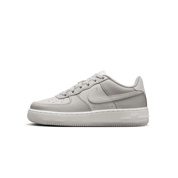 NIKE GRADE SCHOOL Air Force 1 "Grey" HF5349 001 from Stadium Goods