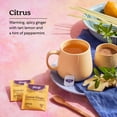 thumbnail image 2 of Yogi Tea, Lemon Ginger, Organic Herbal Tea Bags, 4 Boxes of 16, 2 of 8