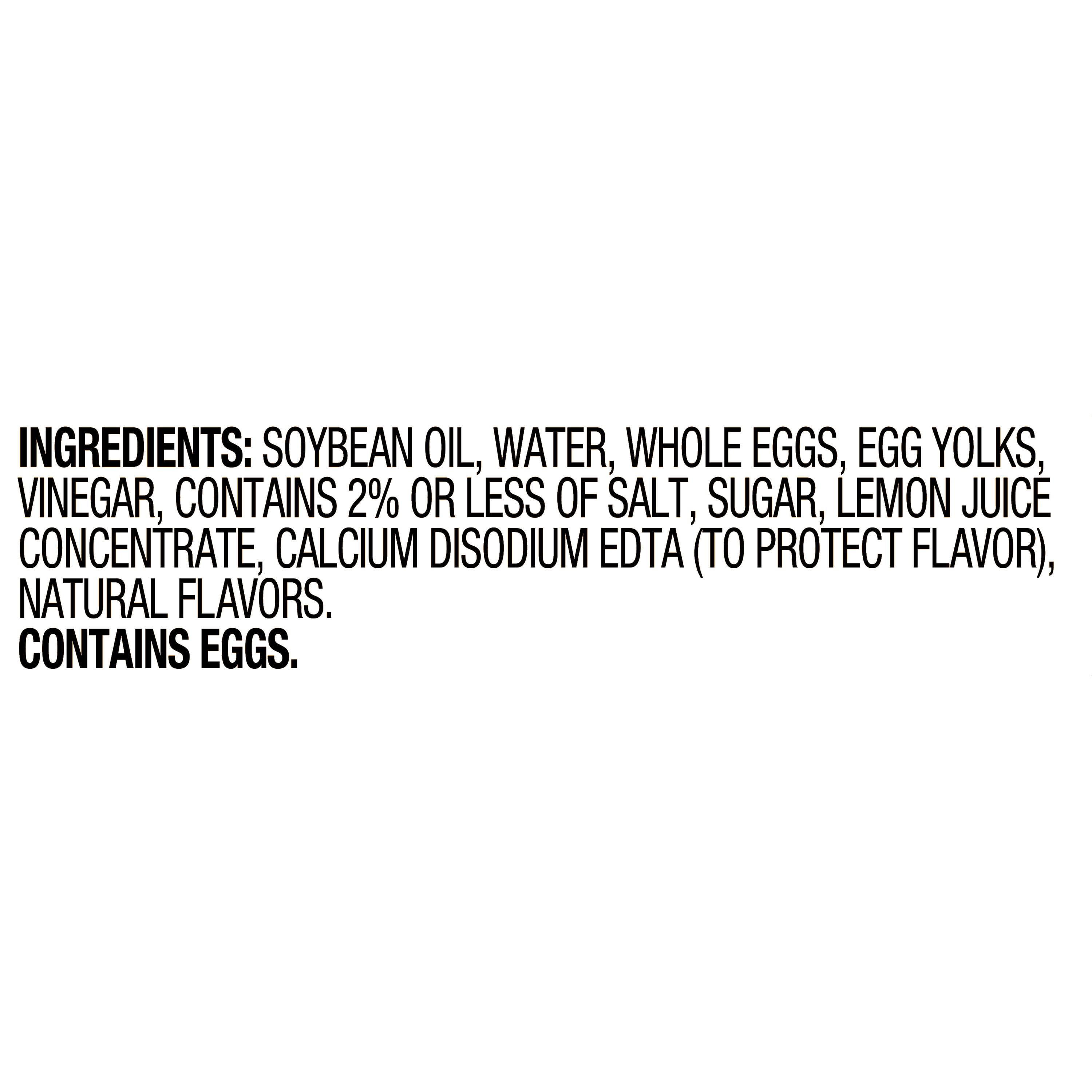 Great Value Mayonnaise, 18 fl oz