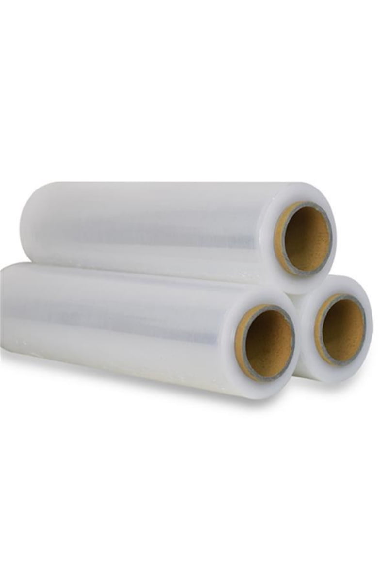 3 Inch x 1000 Feet Stretch Film Wrap Clear 60 Gauge Heavy Duty Plastic Packaging Roll 18 Pack 3 Inch x 1000 Feet Stretch Film Wrap Clear 60 Gauge Heavy Duty Plastic Packaging Roll 18 Pack