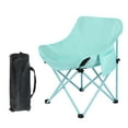 thumbnail image 2 of Silla plegable Cola para acampar de tela Oxford de Metal para playa Verde, 2 of 8