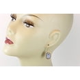thumbnail image 5 of 14k Gold Filled Drusy Geode Earrings Form Small Druzy White Drops 7 Designed for Adult Women, 5 of 5