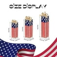 thumbnail image 3 of Pack Of 3, Wooden Standing Star Sign Table Decor, Patriotic Rustic American Independence Day Decoration For Home Porch Bar Party For Family And S, 3 of 8