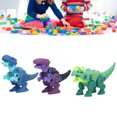 thumbnail image 4 of Juguete De Construcción De Dinosaurios, Juguete Educativo, Montaje De Plástico, Regalo De Cumpleaños De Dinosaurio Para Niños Para El Hogar Anggrek Take Apart Dinosaur Toy, 4 of 8