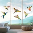 thumbnail image 3 of 6 Pcs Autocollants de Fenêtre Anti-Collision Hummingbird pour Porte et Vitres, 3 of 6