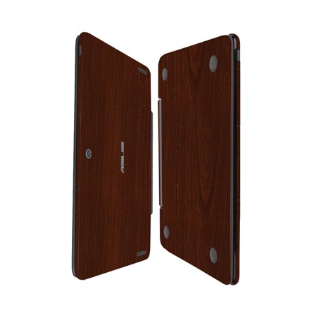 Skinomi Dark Wood Skin Screen Protector Transformer Book T100HA Tablet/Keyboard