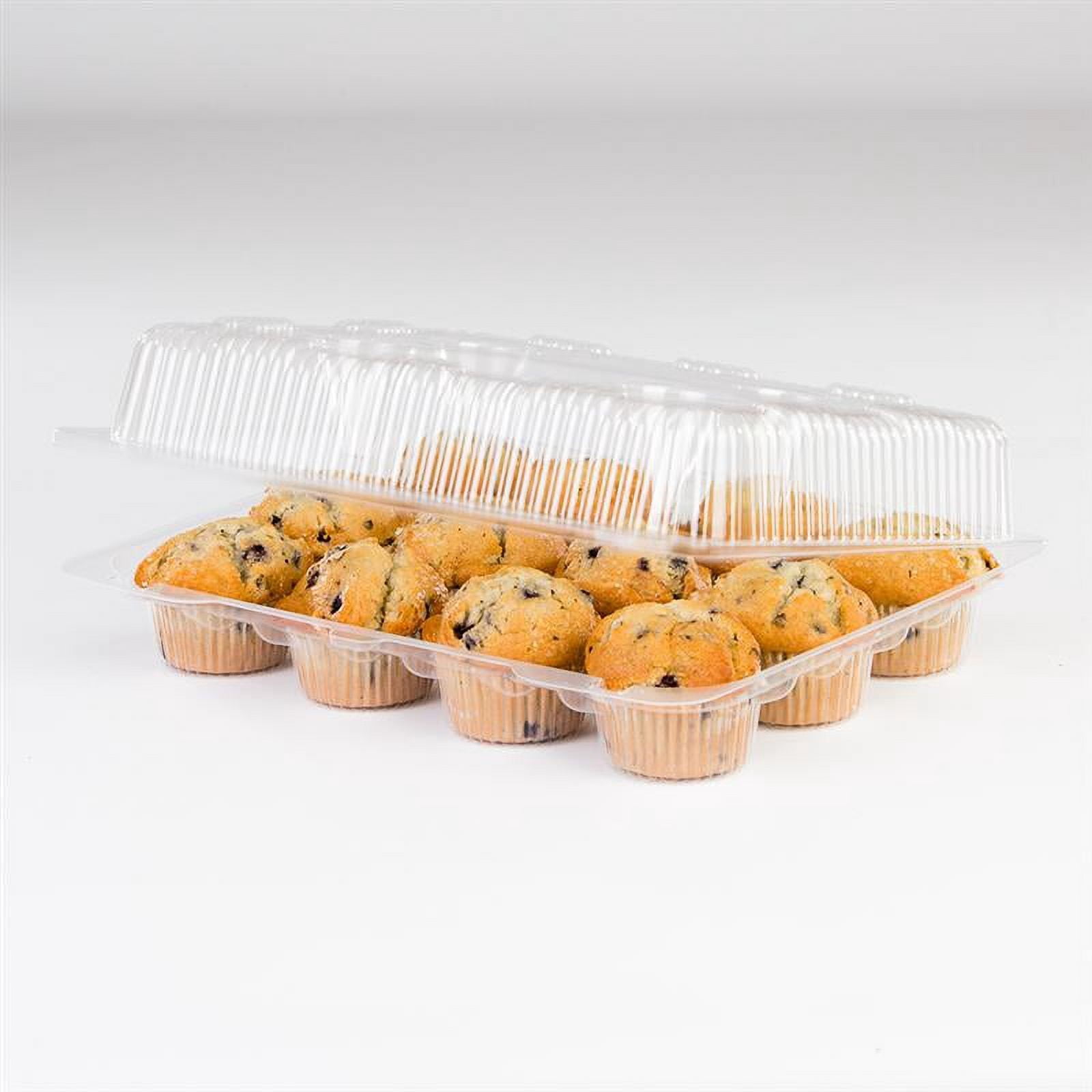 1 Dozen Cupcake Container (12 Compartment), 100 Count