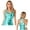 Lake Blue, variant on Aiihoo Women's Shiny Metallic Tank Top Deep U Neck Racer Back Camisole Tops Sleeveless Blouse Shirts Rose S