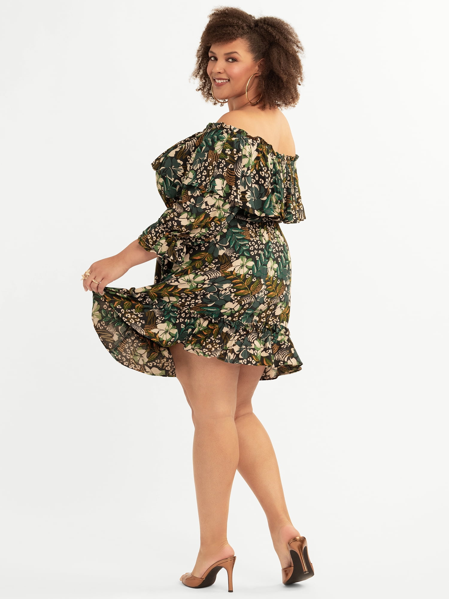 Jessica Simpson Women's Plus Madalyn Dress, Sizes 0X-4X