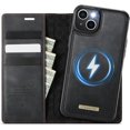 thumbnail image 1 of Compatible con iPhone 11 Pro Funda billetera desmontable Compatible con Magsafe, Soporte para Tarjetero con Bloqueo RFID y Tapa de Cuero PU 2 en 1 Funda Magnética a Prueba de Golpes, 1 of 10