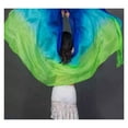thumbnail image 7 of Women Real Silk Belly Dancing Silk Veils Hand Thrown Silk Scarf Shawl Gradient Dancing Accessories Belly Dance Veil, 7 of 7