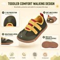 thumbnail image 4 of Toddler/Little Kid Wide Barefoot Shoes | Minimalist Sneakers for Boys/Girls | Wide Toe Box Zero-Drop Healthy Sole | Natural to Grow, 4 of 6
