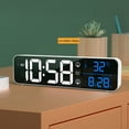 thumbnail image 3 of Adjustable Sound LED Digital Screen Alarm Clock - ABS Rechargeable Wake Up Clock for Office, 3 of 8