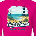thumbnail image 4 of Inktastic Outer Banks North Carolina Long Sleeve T-Shirt, 4 of 5