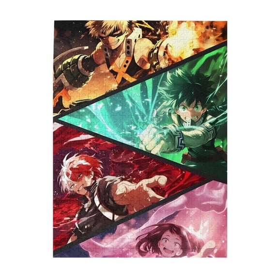 My Hero Academia 500 Piece Jigsaw Puzzle Educational Toys & Games Family-Friendly Activity