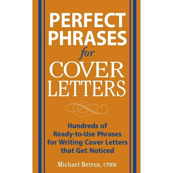 Perfect Phrases for Cover Letters, (Paperback)