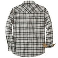 thumbnail image 2 of Dubinik® Men's Flannel Shirts For Men Long Sleeve Pearl Snap Shirts For Men Casual Western Cowboy Plaid Shirts 100% Cotton, 2 of 6