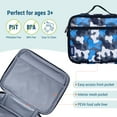 thumbnail image 6 of Wildkin Kids Insulated Lunch Box for Boy and Girls, BPA Free (Blue Camo), 6 of 8