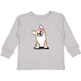 thumbnail image 3 of Inktastic Corgi Puppy Girl Boys or Girls Long Sleeve Toddler T-Shirt, 3 of 5