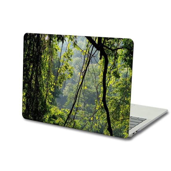 KSK KAISHEK Compatible MacBook Pro 15 inchs Case 2016 2017 2018 2019 Release Model A1990 A1707, Plastic Hard Case, Plants series 0433