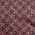 thumbnail image 1 of oneOone Cotton Cambric Red Fabric Christmas Sewing Fabric By The Yard Printed Diy Clothing Sewing Supplies 42 Inch Wide, 1 of 6