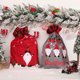 thumbnail image 4 of Naiovety Saco con cordón de Navidad, bolsa de regalo de encaje, tamaño grande, regalo para niños, fiesta, boda, arreglo de Navidad, suministros de Kits de decoración para fiestas Gris Naiovety HA069915-01, 4 of 6