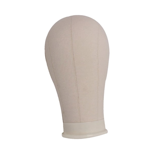 Cabeza de maniquí Yuyangstore 22 pulgadas Lona