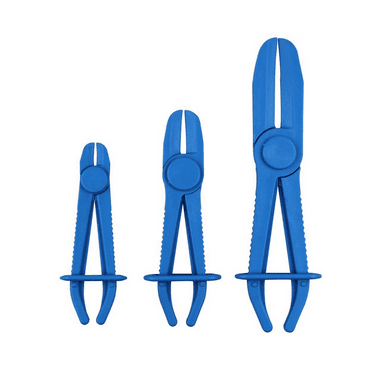 3PCS Hose Pinch Pliers, Line Clamp Pliers Set for Flexible Hoses, Gas Lines, Radiator, Brake, Coolant