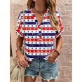 thumbnail image 1 of Ropa Vintage para mujer, Tops Y2k, camiseta para mujer, ropa de calle elegante, moda de verano, camisetas con estampado informal, nuevo, 1 of 4