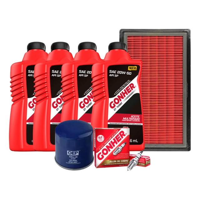 Kit Afinacin Tiida 2004-2018 1.8-1.6 Bgonher 20w50
