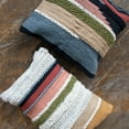thumbnail image 3 of Foreside Home & Garden Multicolor Hand Woven 14 x 22 inch Decorative Cotton Throw Pillow Cover with Insert and Hand Embroidered Details, 3 of 8