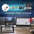 thumbnail image 4 of CNC 30*18 Pro Router Kit GRBL Control 3 Axis Offline Controller 80W Módulo láser Grabador Carevas  Máquina de grabado, 4 of 7