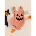 thumbnail image 4 of My First Halloween Baby Girl Boy Outfit Newborn Pumpkin Bubble Romper Infant Jumpsuit Cute Girls Pumpkin Clothes, 4 of 9