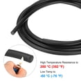 thumbnail image 4 of Tubo de silicona Uxcell 5/16 pulgadas ID x 3/8 pulgadas OD tubo de goma de silicona de vacío 5 pies manguera de agua de alta temperatura aire tubo negro, 4 of 7