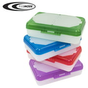 Filemode Pencil Box with Organizer, Assorted Colors AE92960 - 1 Count