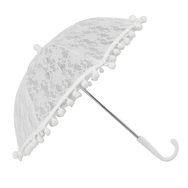 Paraguas De Encaje Vintage, Sombrilla De Encaje Nupcial Vintage Para Boda, Disfraz Para Fotografía De Niños, Paraguas De Encaje Para Accesorios De Fotografía