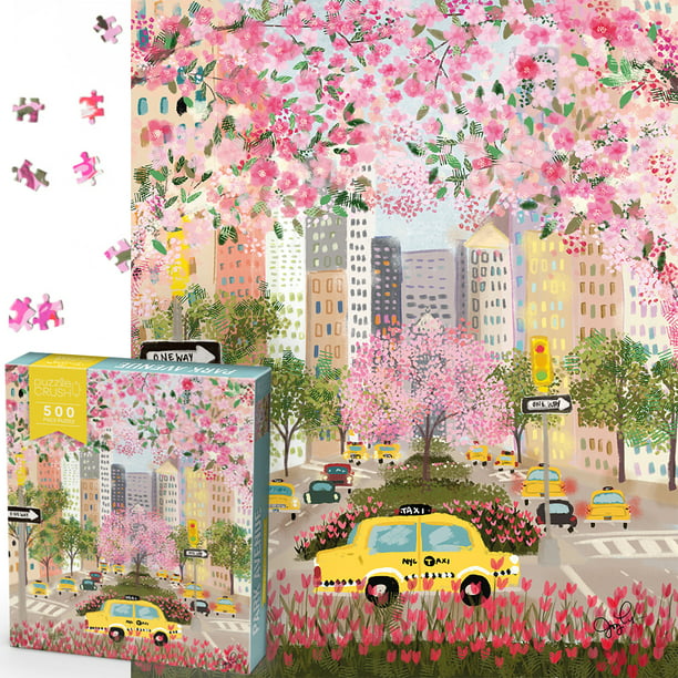 Puzzles for Adults 500 Piece - Park Avenue by Puzzle Crush 