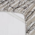 thumbnail image 4 of Clara Clark Printed Twin Sheet Set - Shrinkage and Fade Resistant- 6 Piece Soft Deep Pocket Bed Sheets - 1 Fitted Sheet, 1 Flat Sheet, 1 Pillowcases and 1 Pillow Shams - Twin, Branches, 4 of 4