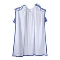 thumbnail image 3 of Women’s Open Back Adaptive Nightgown - Short Sleeve Nightgown for Seniors - Starburst MED, 3 of 4
