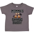 thumbnail image 3 of Inktastic Mommys Skiing Buddy for Kids Boys or Girls Toddler T-Shirt, 3 of 5