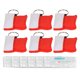 thumbnail image 5 of Llavero De Resucitador De RCP, PE Reduce El Peligro Bolsa De Almacenamiento De Protector Facial De Emergencia Válvula Unidireccional 6 Piezas Rojo Para Reanimación Cardiopulmonar, 5 of 7