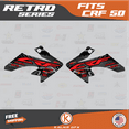 thumbnail image 3 of Kalair GFX Graphics Kit for Honda CRF50 (2013+) Retro Series, 3 of 5