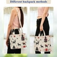 thumbnail image 4 of FORMRS Womens Corduroy Tote Bag Crossbody Shoulder Handbag with Pocket, Christmas Forest, 4 of 7