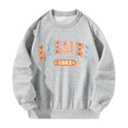 thumbnail image 2 of Sudadera de mujer con cuello redondo, ropa de otoño para ir de compras, oficina, senderismo L Yuyangstore Sudadera Mujer, 2 of 8