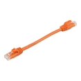 thumbnail image 1 of Monoprice FLEXboot Series - Patch cable - RJ-45 (M) to RJ-45 (M) - 6 in - UTP - CAT 6 - booted, snagless, stranded - orange, 1 of 2