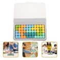 thumbnail image 3 of Shisuyan Travel Use Wisdom Pyramid Beads Toy Assorted Color 1 Set 5.5x3.5in, 3 of 9