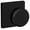 Matte Black, variant on Schlage Custom Bowery Hall-Closet and Bed-Bath Knob with Collins Trim