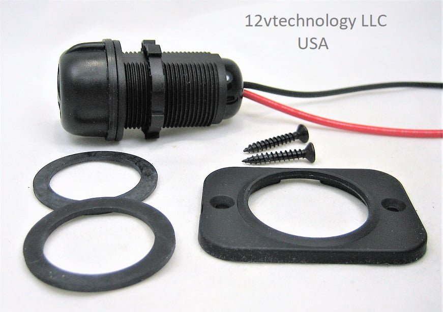 Powerful 12V Pulsating Siren Alarm 105db Emergency Marine Tonal Warning