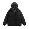 thumbnail image 2 of Puntoco Chaqueta Informal Holgada De Manga Larga Con Capucha Y Cremallera Para Hombre, 2 of 6